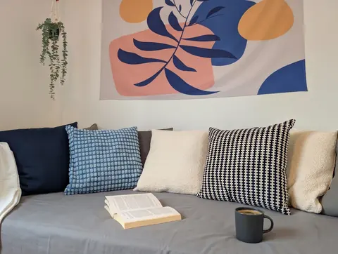 Bright living room