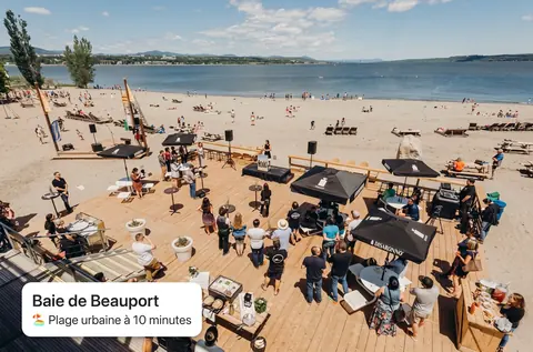 Baie de Beauport beach