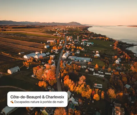 Côte-de-Beaupré and Charlevoix landscape