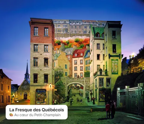 Fresque des Québécois
