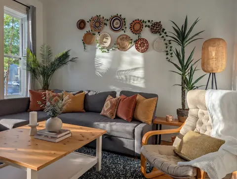 Bright living room