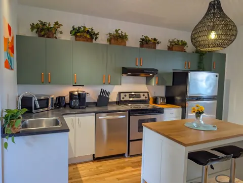 Equipped kitchen