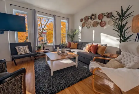 Bright living room