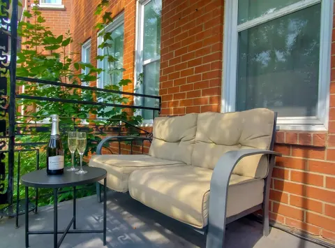 Balcony and outdoor sitting area