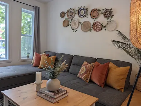 Bright living room