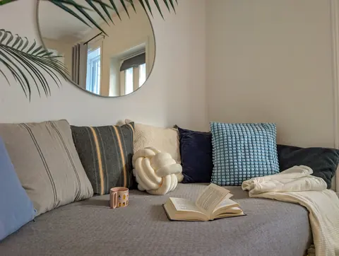 Bright living room