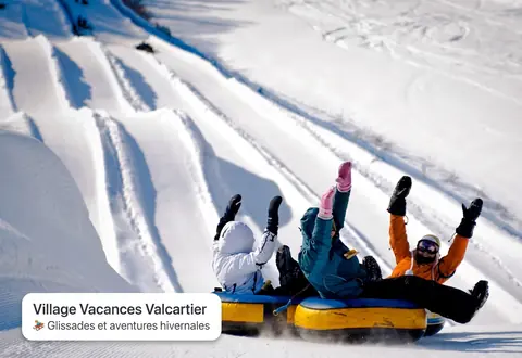 Glissades au Village Vacances Valcartier