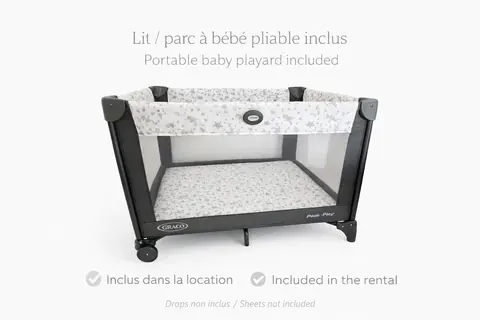 Lit-parc pliable pour bébé