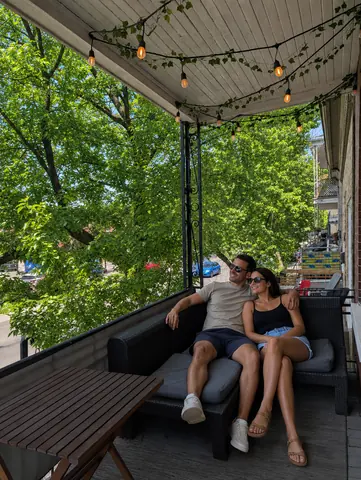 Balcon et espace détente extérieur