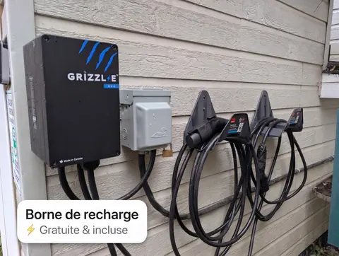 Borne de recharge pour véhicule électrique